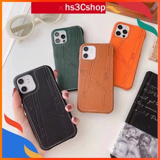 Hermès Luxury Trend Hermes Leather 12pro Shockproof Case For Iphone12 7plus Xs Max Xr
