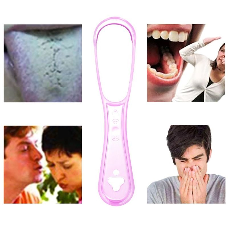 Dụng Cụ Làm Sạch Lưỡi Hai Mặt Loại Bỏ Vết Bẩn Thoáng Khí Chăm Sóc Sức Khỏe Răng Miệng Thời Trang Hữu Dụng Cho Người Lớn