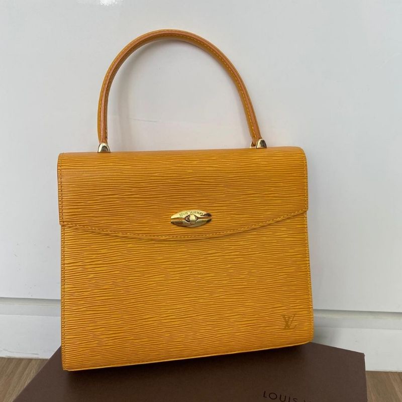 Túi xách Kelly LV da Epi