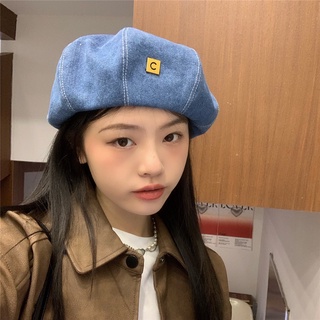 Nón beret phong cách cao bồi hàn quốc thời trang cho nữ