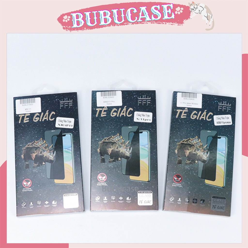 Kính Cường Lực Chống Nhìn Trộm Cho iPhone Full Màn Hình -  Đã Có Cường Lực Cho iPhone 15 / 15 Plus / 15 Pro / 15 Promax