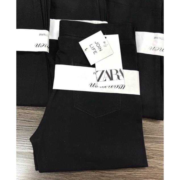 Quần legging đen cạp cao có túi | BigBuy360 - bigbuy360.vn