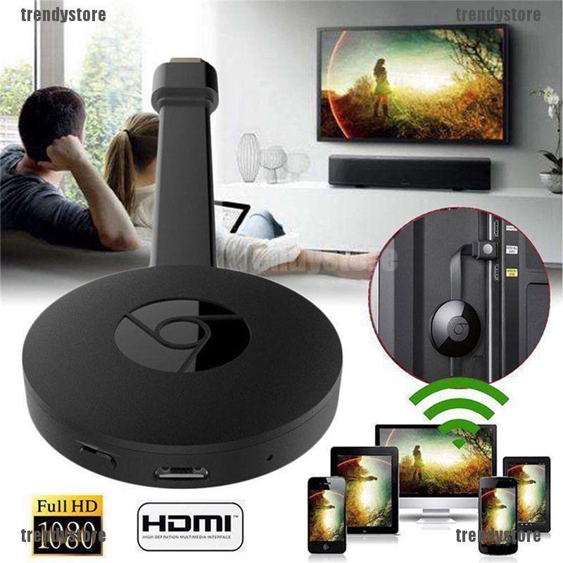 Bộ Phát Video Hdmi Không Dây 1080P Miracast Chromecast 2