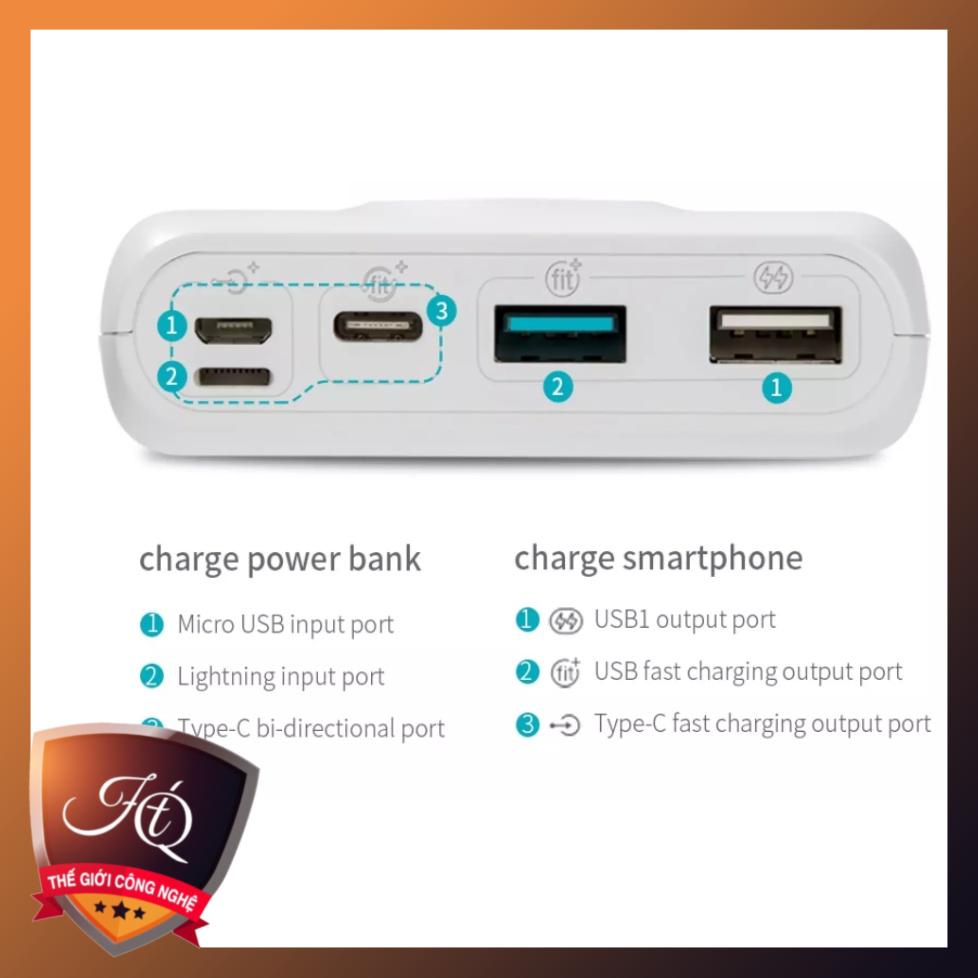Sạc Dự Phòng Romoss Sense 8P 30000mah Màn Hình Led 3 cổng sạc vào - BH 1 nămBộ sưu tập lịch sự