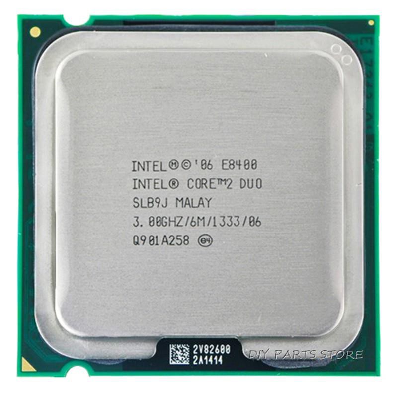 Cpu Core 2 Duo E8400 Bộ Vi Xử Lý 3.0 Ghz/6 M/1333 MHz Dual-Core Ổ Cắm 775