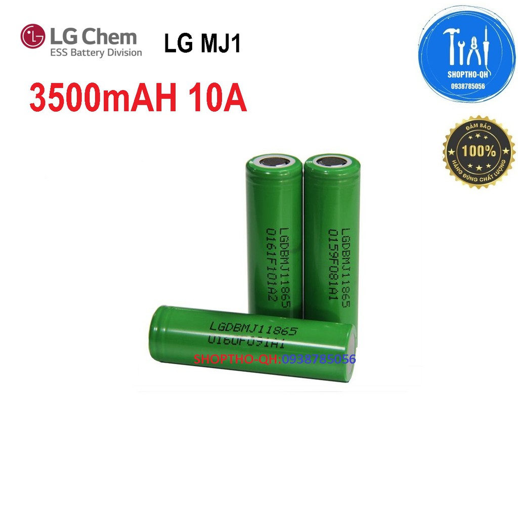 Cell pin LGGBMJ1-18650-3500mah - 10A