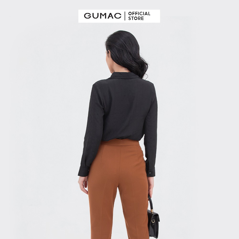 Quần tây công sở nữ cơ bản thời trang nữ GUMAC form đứng sang chảnh QB847 | BigBuy360 - bigbuy360.vn