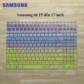 Miếng silicon phủ bàn phím laptop Samsung từ 15 đến 17 inch - Ôm phím