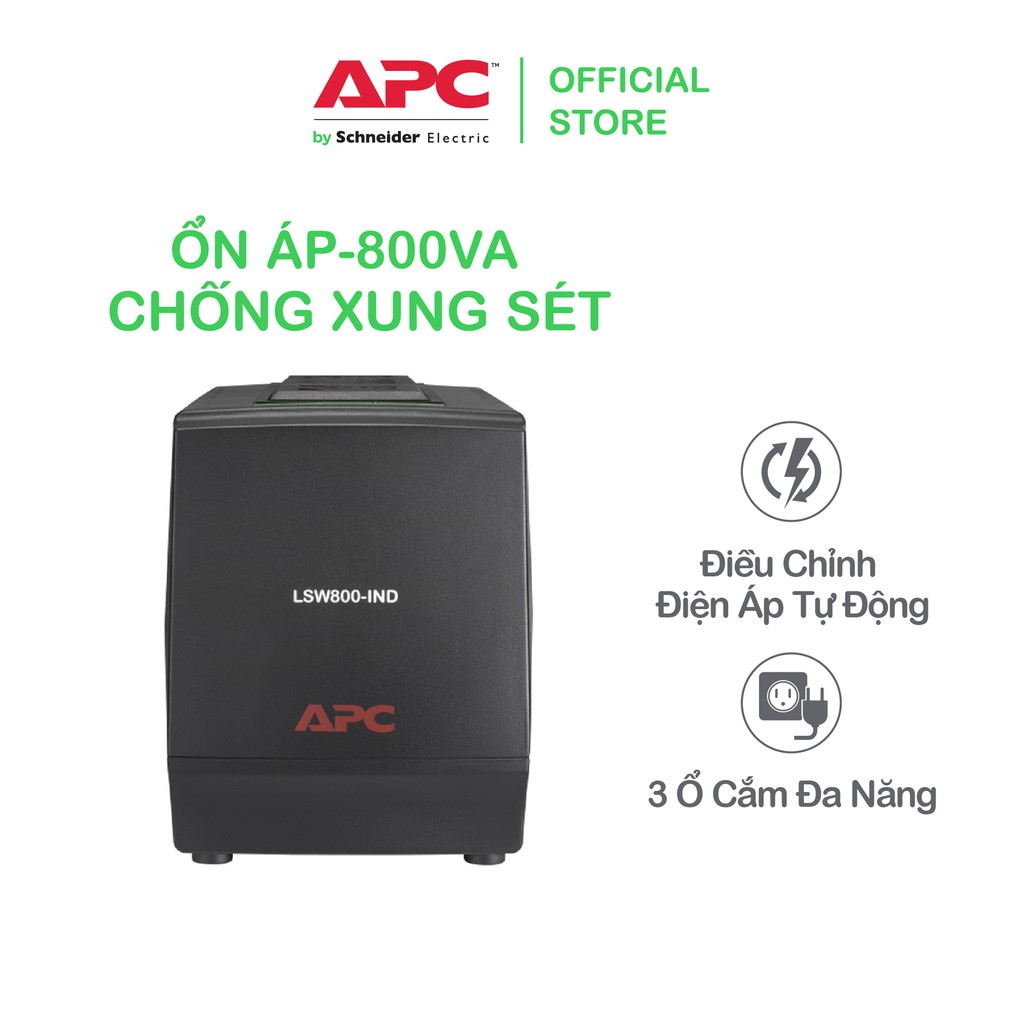 [FREESHIP] Ổn áp APC by Schneider Electric Line-R 800VA LSW800-IND