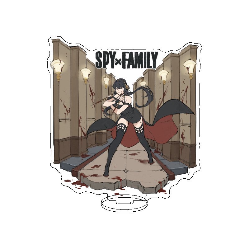 ( NHIỆM VỤ ) Standee SPY X FAMILY Gia Đình Điệp Viên tượng acrylic anime mica chibi trang trí trưng bày mô hình