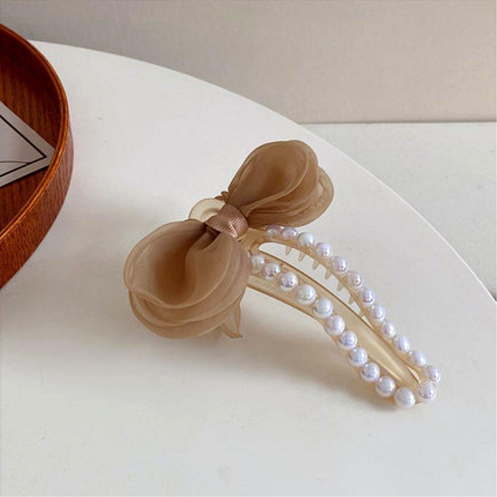 Kẹp Tóc Hình Nơ Phong Cách Pháp Ngọt Ngào VANES1 Dành Cho Nữ