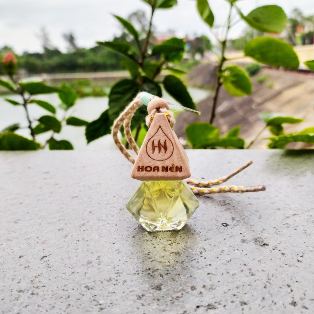 Tinh Dầu Treo Xe Ô Tô, Phòng Ngủ, Treo Tủ Quần Áo, Nhà Vệ Sinh Thiên Nhiên Nguyên Chất Tự Tỏa Hương 10ml