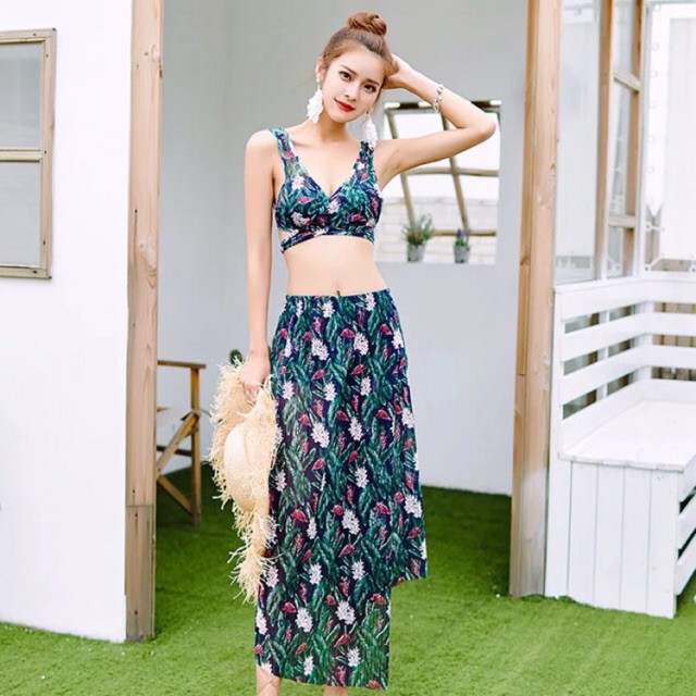 Bộ đồ bơi hai mảnh ba chi tiết sexy bikini đi biển mùa hè | WebRaoVat - webraovat.net.vn