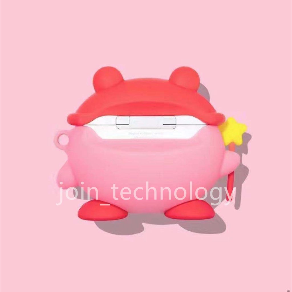 Vỏ bảo vệ hộp sạc tai nghe Airpods 1 2 3 Pro bằng silicon mềm họa tiết hoạt hình dễ thương 2021
