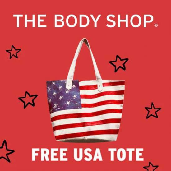 Túi tote THE BODY SHOP chính hãng - túi vải canvas