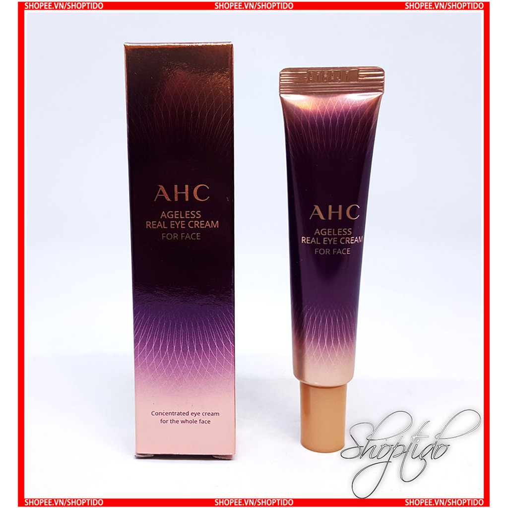 Kem Dưỡng Mắt AHC Ageless Real Eye Cream For Face NPP Shoptido
