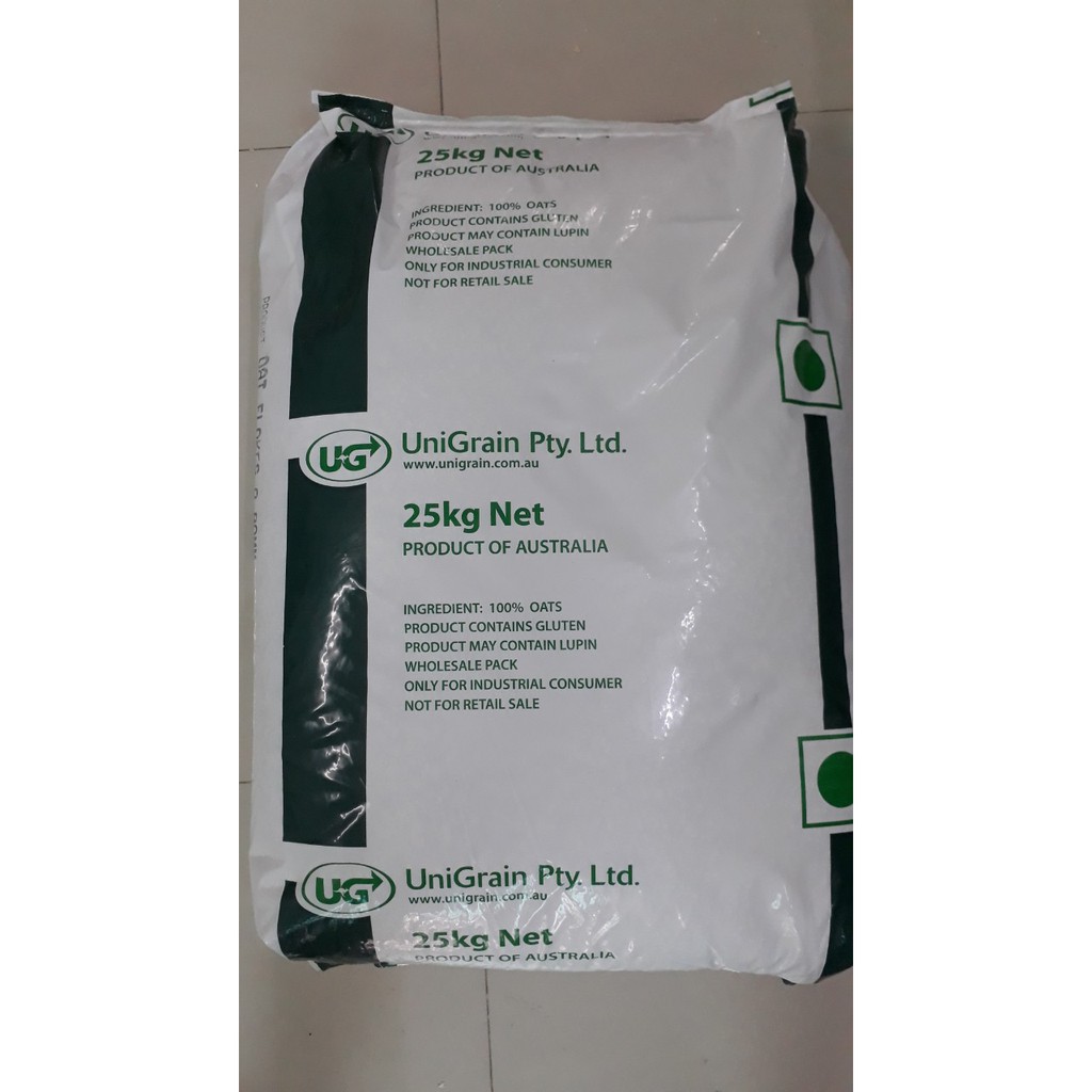 Yến mạch Unigrain nhập trực tiếp úc. Giá sỉ bao 25kg.