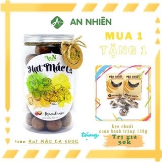 Hạt mắc ca úc sấy nứt vỏ 500g - macca ✨freeship ✨ nhập khẩu từ úc, hàng loại 1 nhân to vỏ mỏng, thơm ngon