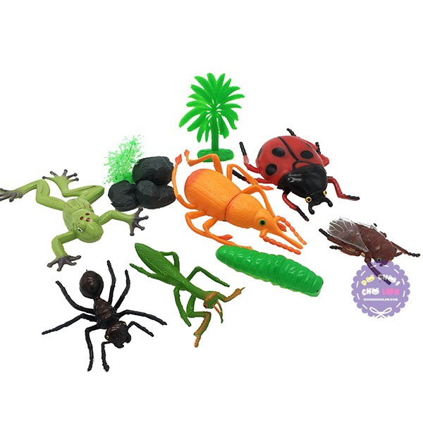 Bộ đồ chơi mô hình các loài côn trùng đại THÀNH LỘC bằng nhựa
