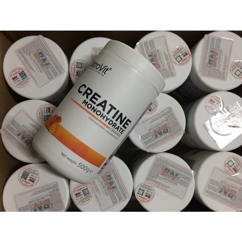 Thực Phẩm Bổ Sung Tăng Sức Mạnh OstroVit Creatine Monohydrate 500g