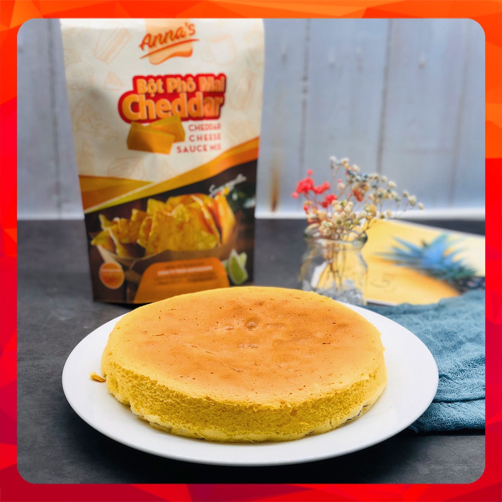 Bột Phô Mai Cheddar Úc Anna's Cheddar Dùng cho Pha Chế, Làm Bánh | Túi 500G