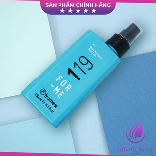 Xịt tái tạo cấu trúc tóc dưỡng siêu mượt phục hồi hư tổn chống rối khô xơ chăm sóc tóc FOR-ME 119 BRIGHTLY SUPER COAT