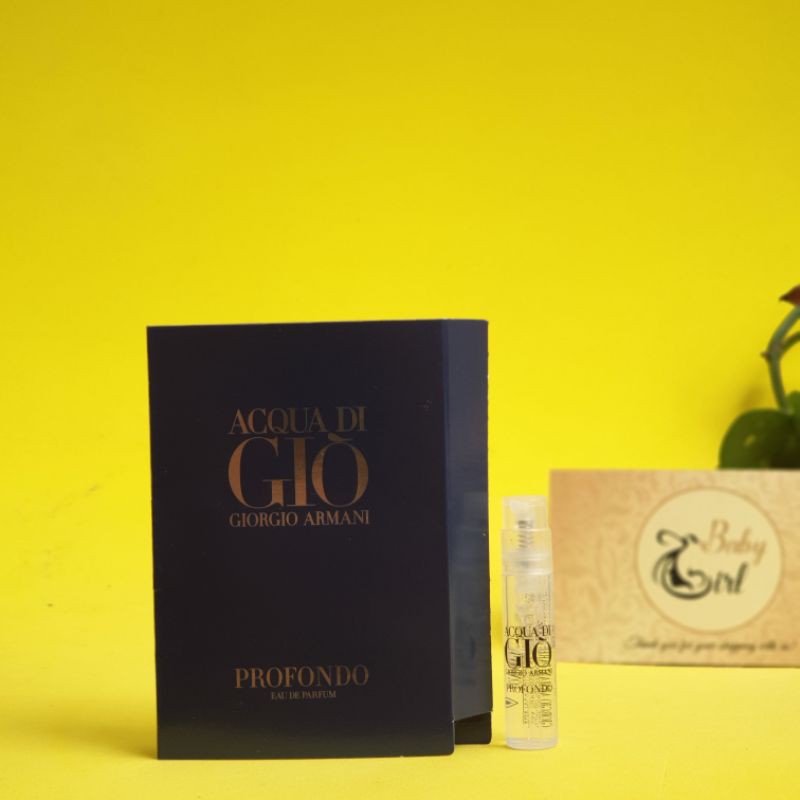 Mẫu Thử Nước Hoa Nam Acqua Di Gio