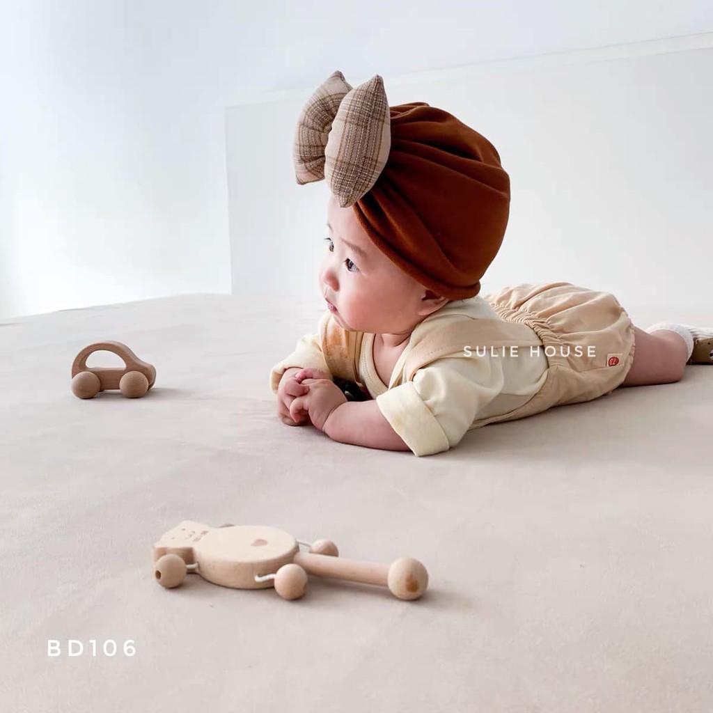 Mũ turban nơ cho bé - BD106