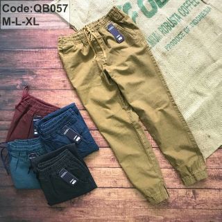 Quần Jogger ka ki bố cao cấp