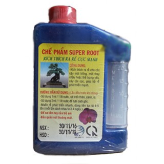 Bán Chế phẩm kích ra rễ Super root 200ml kèm ống đong hàng nhập, phân phối trong nước bởi thietbinhavuon.