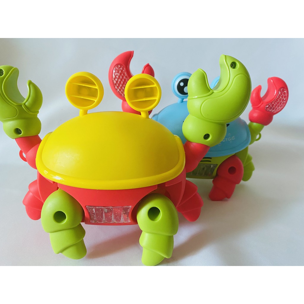 Con Cua Đồ Chơi Chạy Pin Bò Tung Tăng Chạy Theo Nhạc Cực Kì Dễ Thương Dùng để dỗ bé rất hay . AN Kids