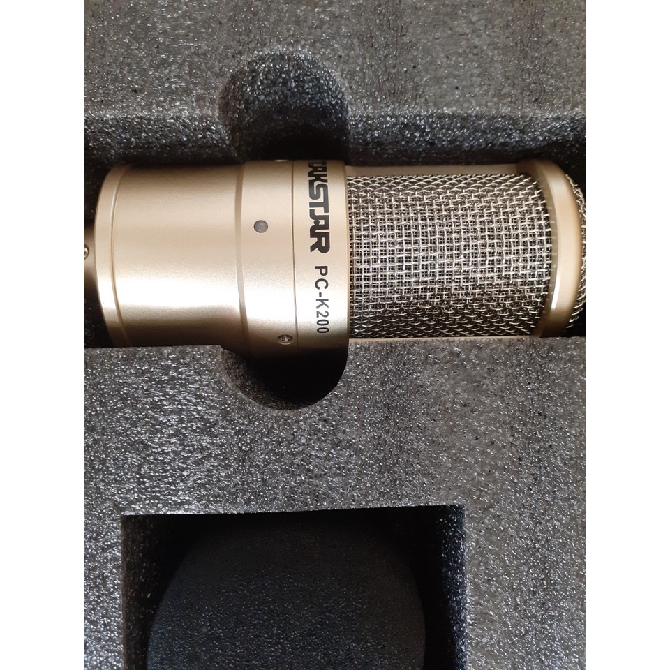 Bộ Mixer karaoke Live Stream Yamaha F4PRO với micro TAKSTAR PC K200.