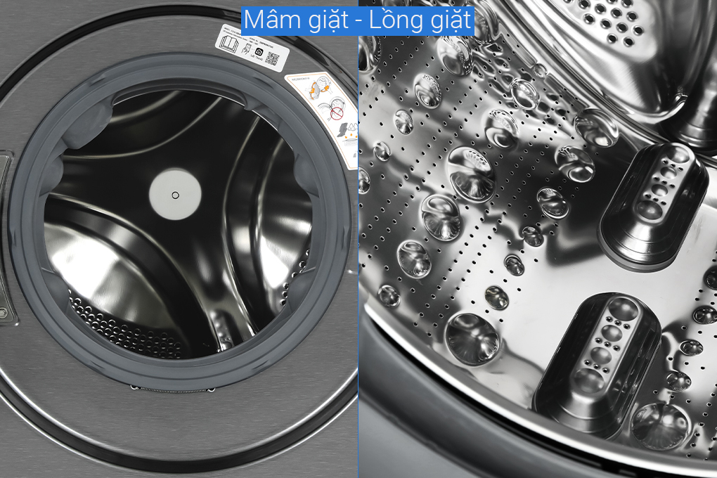Máy giặt sấy LG Inverter 10 kg FV1410D4P - Hàng Chính Hãng - Miễn phí lắp đặt