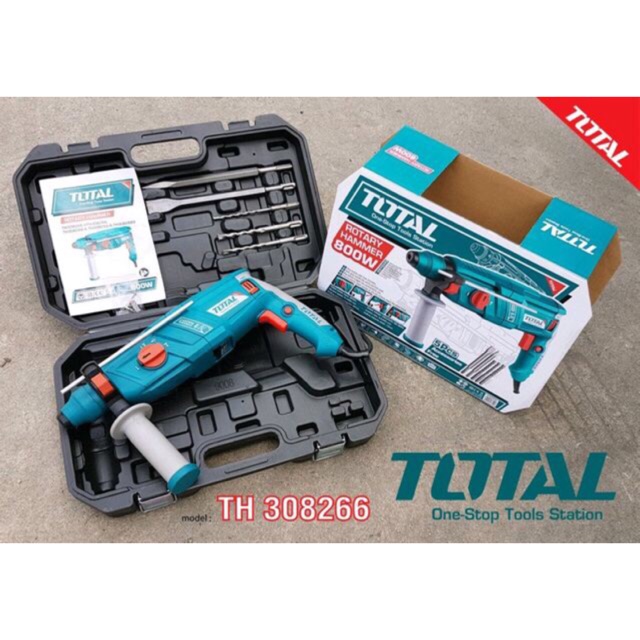 Khoan đục 3 chức năng Total TH308268