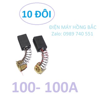 10 đôi chổi than 100A dùng cho máy đục, máy vừa khoan vừa đục - Chổi than MKT100A