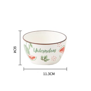 Bát Ăn Cơm Bát Chè Đĩa Sứ Chén Dĩa Sứ Dễ Thương Cute Decor Cao Cấp S37