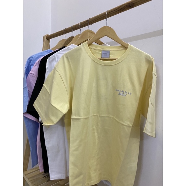 Áo Thun ADLV Basic unisex -FULL MÀU - 100% AUTHENTIC NHẬP TRỰC TIẾP KOREA