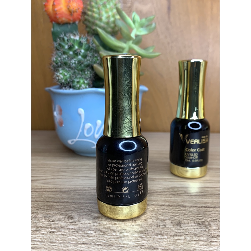 Cặp Base Top Verlisa Siêu Bóng Siêu Bền 15ml x 2 chai. Hàng Thổ Nhĩ Kỳ