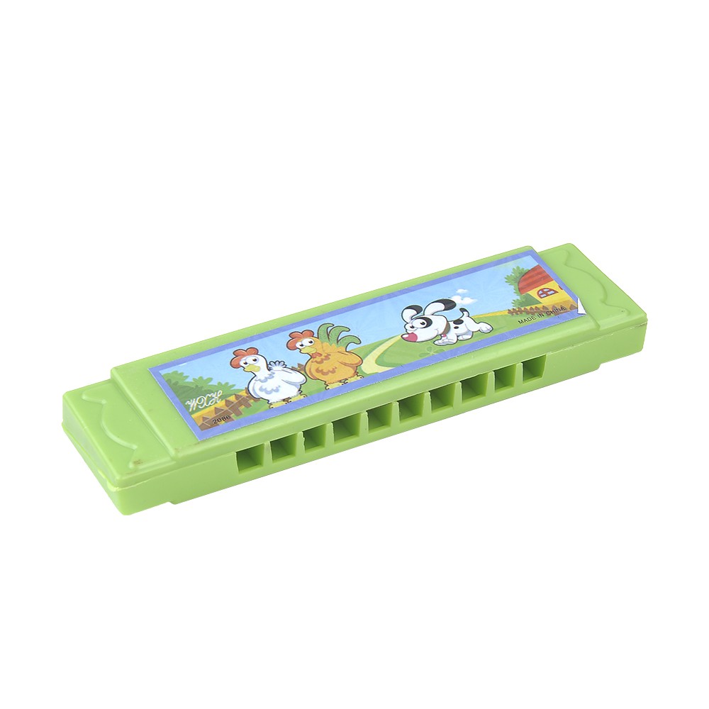 【COD】Kèn harmonica đồ chơi bằng nhựa hoạ tiết hoạt hình cho trẻ em