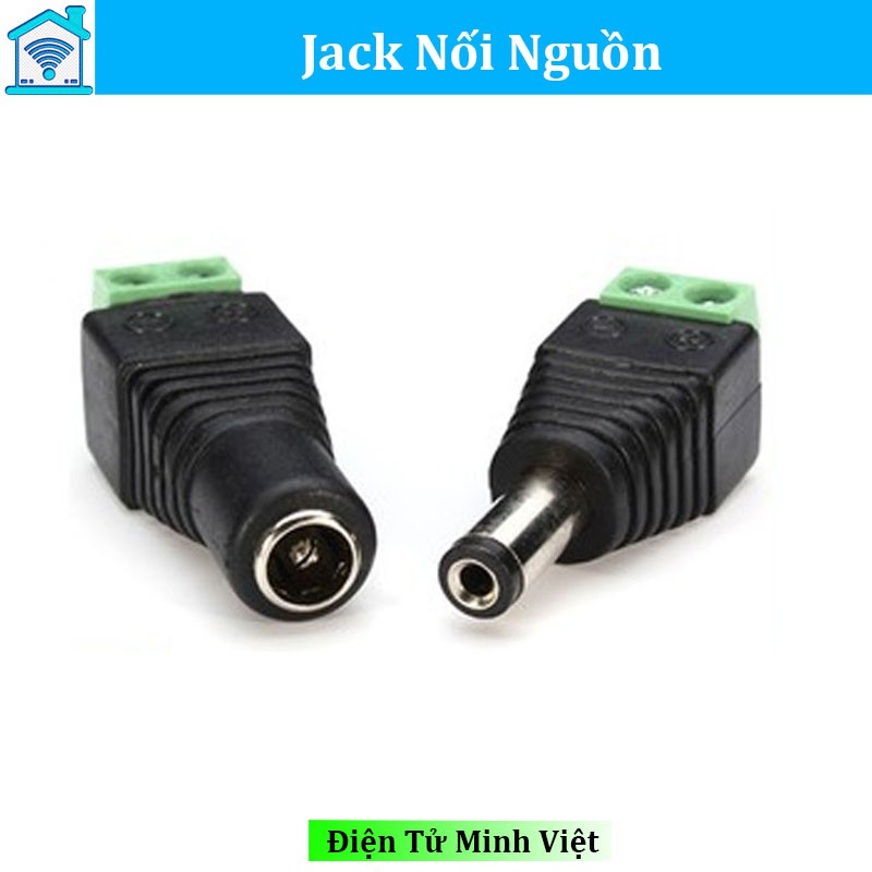 COMBO Jack DC Nối Nguồn Đực/Cái