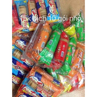 Bịch 10 gói bánh đồng tiền