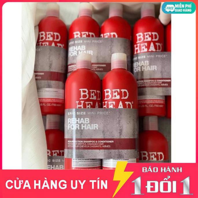Dầu gội đầu tigi đỏ cao cấp, dầu xả cặp - Hàng cao cấp thơm, mềm, mượt . .