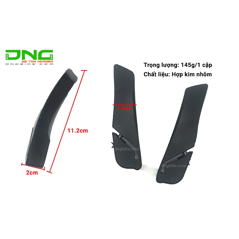 Tay sừng xe đạp chống mỏi nhôm