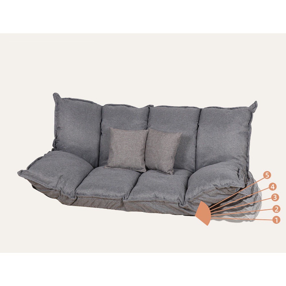 Ghế Sofa Bệt Tatami Nhật Bản, Sofa Đa Năng Biến Hình Cao Cấp, Sofa Lười Điều Chỉnh Phong Cách Tropical