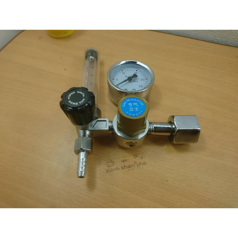 van giảm áp cho bình argon