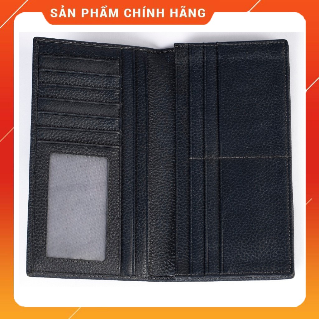 Bóp Da Nam 𝑭𝑹𝑬𝑬𝑺𝑯𝑰𝑷 Ví Dài Nam Da Bò  - Hàng Cao Cấp VNXK -  BH 1 Năm, Sang Trọng, Lịch Sự, Full Box