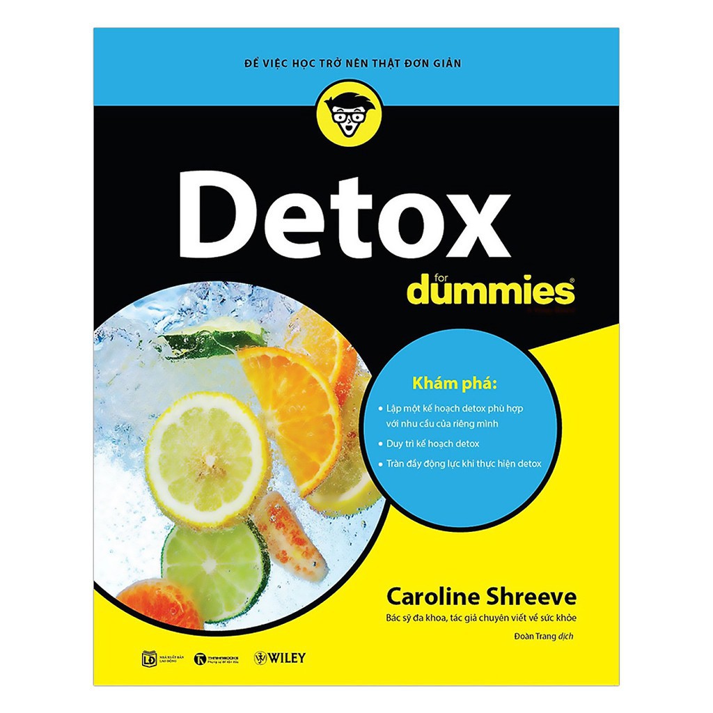 Sách - Detox for Dummies (Detox = Giải độc) [Thái Hà Books]