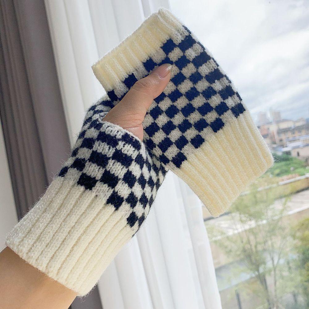 Găng Tay Len Co Giãn Giữ Ấm Khi Chơi Cờ Vua