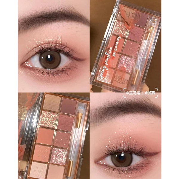 Bảng mắt Clio Pro Eye Palette – No.15 Sping Sunshine on Canvas - CLIO Shade &amp; Shadow Palette 01 Shadow Gallery