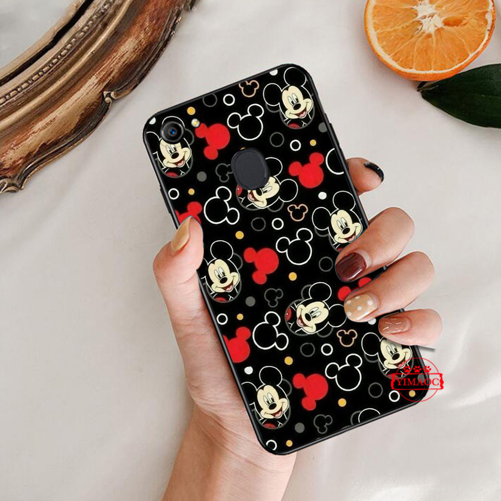 Ốp Hình Chuột Mickey Hoạt Hình Disney Cho Oppo A73 2020 A93 F17 Realme 7 Pro 4g 7i X7 C17 36q